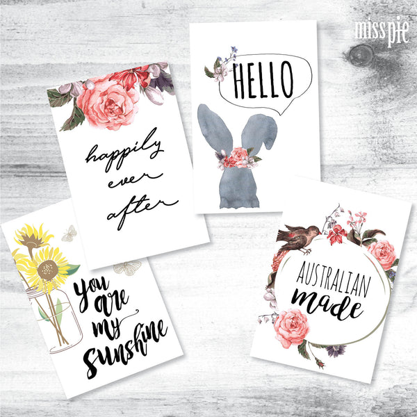 Floral mini print pack (Pack 5)