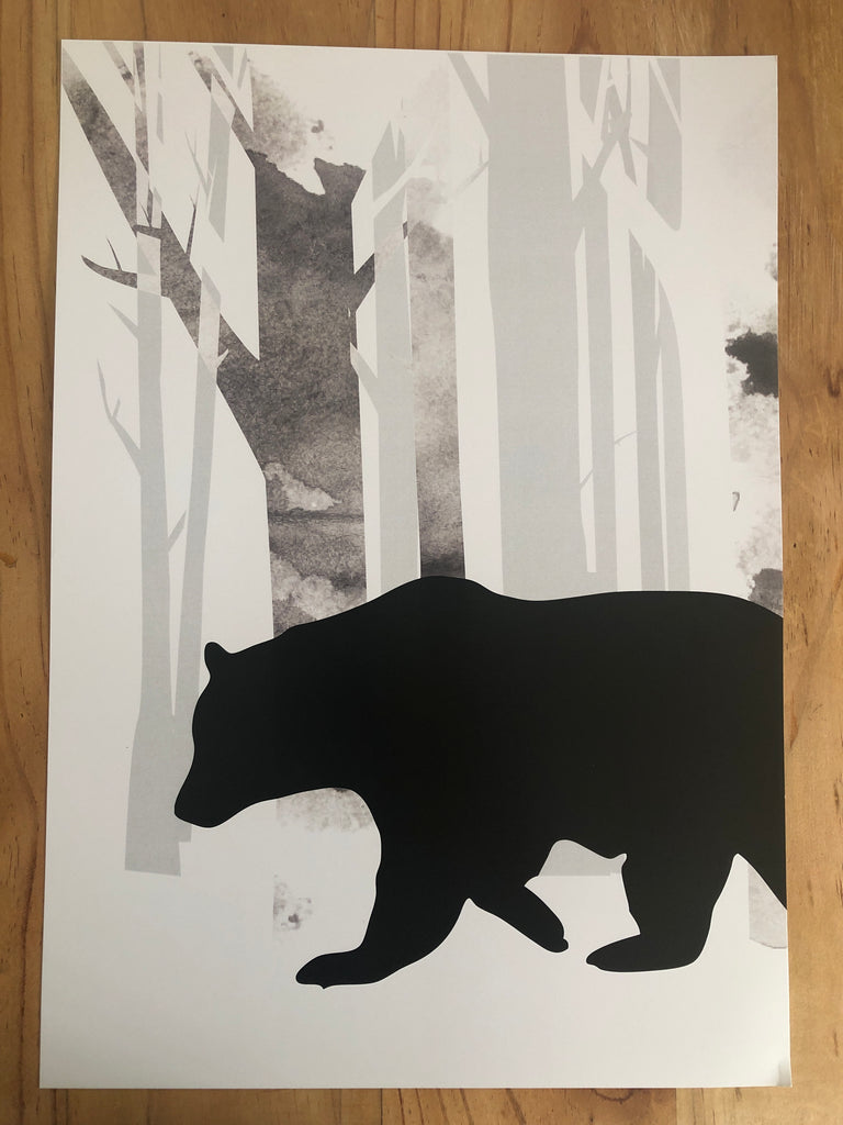 Bear Print - sample
