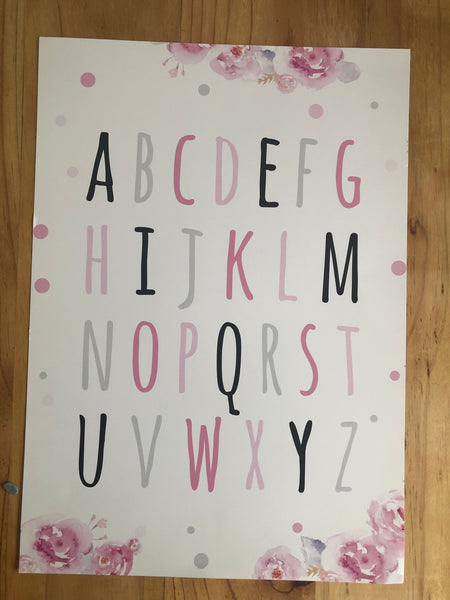 Alphabet Print - sample