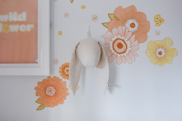Custom seconds retro flowers