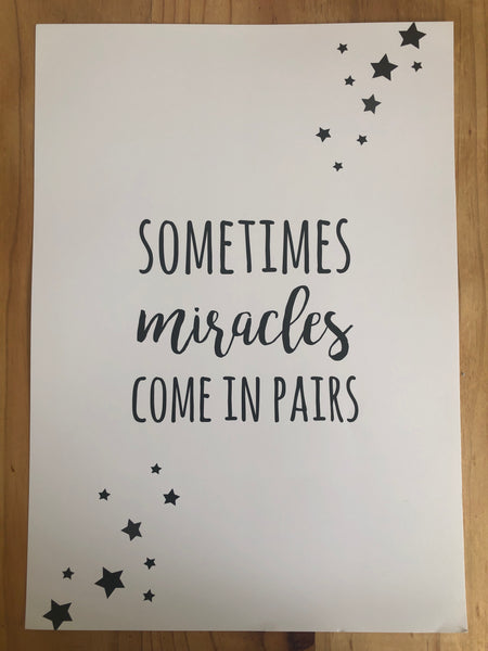 Twins Print - sample